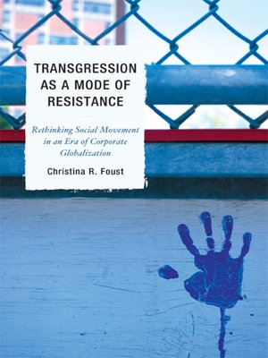 cover image of Transgression as a Mode of Resistance